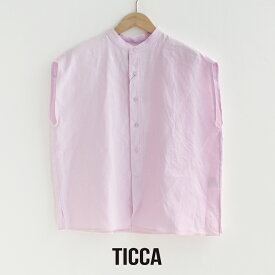 TICCA ティッカ　リネンフレンチシャツ　TBES-403【RCP】2025SS シャツ
