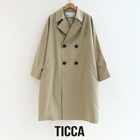 TICCA ティッカ　テントトレンチコート TBES-171【RCP】2025AW アウター テントコート
