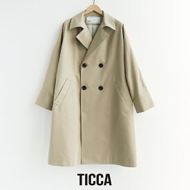 TICCA ティッカ　テントトレンチコート TBFS-161【RCP】2026SS ライトアウター テントコート