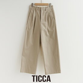 TICCA ティッカ　トラウザーズチノパンツ　TBFS-031【RCP】2026SS　パンツ