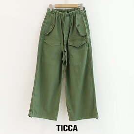 TICCA ティッカ　カーゴパンツ TBFS-061【RCP】2026SS ボトムス