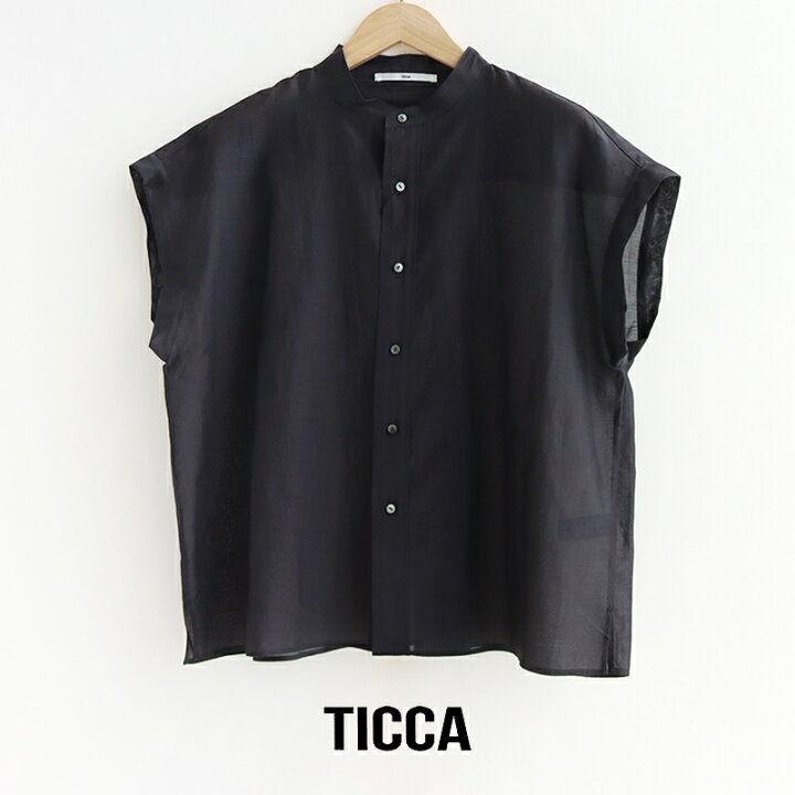 楽天市場】TICCA ティッカ コットンシルクフレンチシャツ TBFS-111 