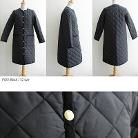【2018AW】【送料無料】TraditionalWeatherwearトラディショナルウェザーウェアキルティングノーカラーロングジャケットARKLEYL182APQCO0098A【RCP】