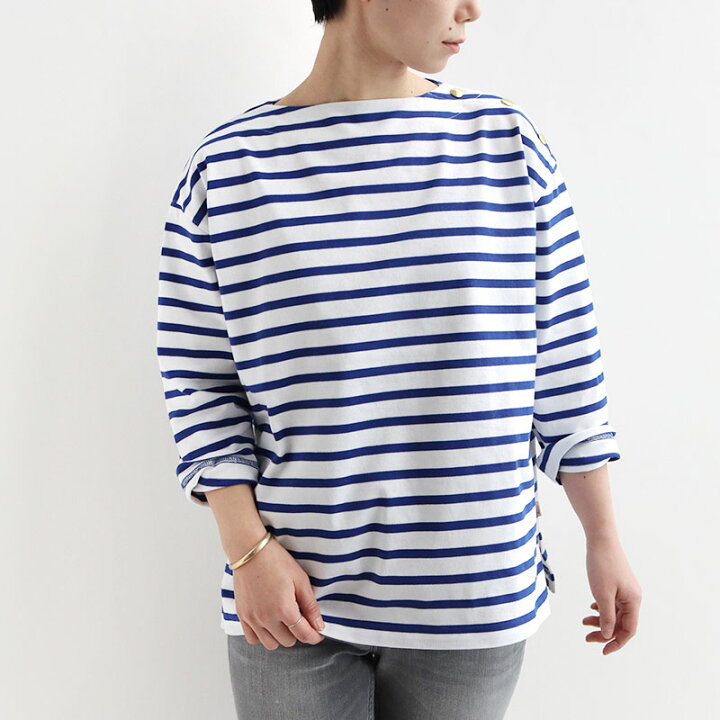 楽天市場 Traditional Weatherwear トラディショナルウェザーウェア クルーネックボーダーカットソー 金ボタン L212osjpo0169a L221osjpo0169a Rcp 22ss Standard Of Change Mmn エムエムエヌ