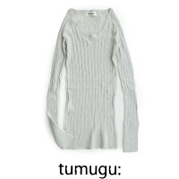 【2018AW】tumuguツムグランダムリブニットTK9407【RCP】