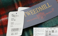 【2019AW】TWEEDMILLツイードミルウール大判ストールマフラー(check)70-190【RCP】