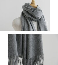 【2019AW】TWEEDMILLツイードミルウール大判ストールマフラー(無地)70-190【RCP】