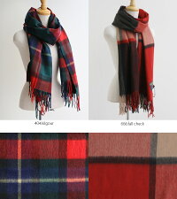 【2019AW】TWEEDMILLツイードミルウール大判ストールマフラー(check)70-190【RCP】
