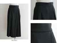 o【2018AW】【送料無料】YanganyヤンガニーアシンメトリータックスカーチョF5483【RCP】