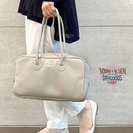 Young&OLSEN ヤングアンドオルセン　EMBOSSED LEATHER LH BOSTON M エンボスドレザーボストンバッグ M YO2501-GD028 【RCP】 2025SS 25gw
