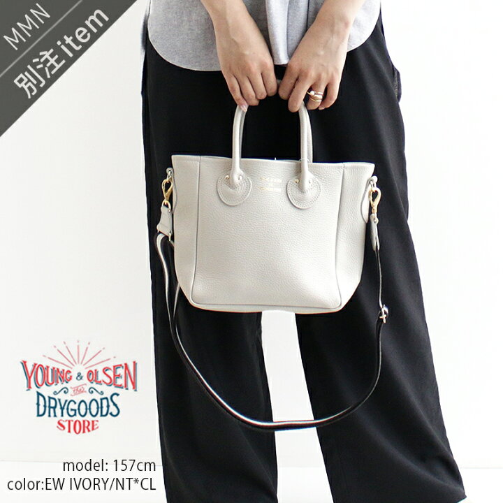 IENA別注】YOUNG&OLSEN エンボスレザートート 