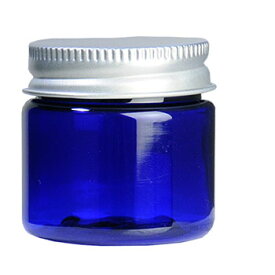 コバルトプラジャー・アルミキャップ[M]／10個【青色 詰め替え容器 アトマイザー 手作りコスメ 手作り化粧品 青色】