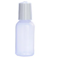 【P10倍】フロストプラボトル・トンガリキャップ[10ml ]／10個 化粧水 トナー 容器 白色 ホワイト 詰め替…
