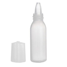 【10%OFFセール】【メール便200円】フロストプラボトル・トンガリキャップ[5ml]／1個化粧水 トナー 容器 白色 ホワイト 詰め替え 容器 アトマイザー 手作り コスメ 化粧品 ローション