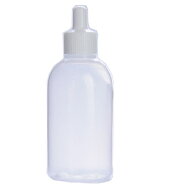 【P10倍】フロストプラボトル・トンガリキャップ[40ml ]／1個 化粧水 トナー 容器 白色 ホワイト 詰め替…