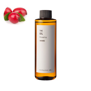 ローズヒップオイル・精製/200ml (クリア・Refined) 100% 天然 植物性 年齢肌 透明肌 乾燥肌 保湿 手作り コスメ 手づくり 化粧品 石鹸 石けん 原料 材料 素材 フェイス ボディ スキンケア