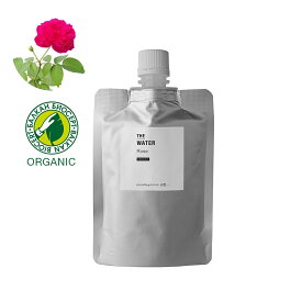 【メール便200円】ローズウォーター・オーガニック／50ml（有機栽培・Organic）【100% 無添加 植物性 芳香蒸留水 そのまま化粧水として 手作り化粧水に ブルガリアから直輸入 年齢肌 乾燥肌 保湿 手作りコスメ化粧品】