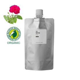 【メール便200円】ローズウォーター・オーガニック／200ml（有機栽培・Organic）【100% 無添加 植物性 芳香蒸留水 そのまま化粧水として 手作り化粧水に ブルガリアから直輸入 年齢肌 乾燥肌 保湿 手作りコスメ化粧品】