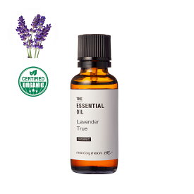 ラベンダートゥルー・エッセンシャルオイル・オーガニック／30ml （有機栽培・Org anic）100% ピュア 天然 植物 無添加 精油 アロマ 人気 香水 オイル フローラル ハーブ 手作り コスメ 化粧品 手づくり 石鹸 石けん 原料 材料 素材 おすすめ
