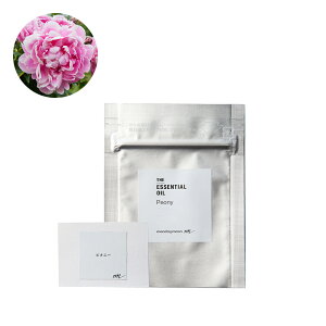 ピオニー・エッセンシャルオイル/テスター 100% ピュア 天然 植物 無添加 精油 アロマ オイル 香水 オーデコロン ルームスプレー ルームディフューザー