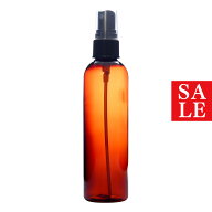 【15%OFFセール】アンバープラボトル・スプレー[120ml ]／10個 化粧水 トナー 容器 茶色 詰め替え アルコ…