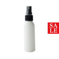 【15%OFFセール】ホワイトプラボトル・スプレー［60ml ］／1個 化粧水 トナー 容器 白 詰め替え アルコー…