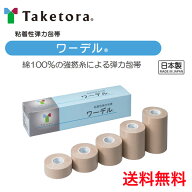 ＼ ポイント2倍＋ 2個購入で50円OFFCP／ 【送料無料】竹虎 ワーデル 粘着性伸縮包帯 伸縮包帯 No.2.5 No.…