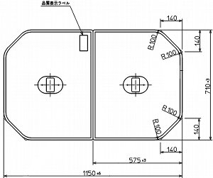TOTO ӂӂ1150×710mm PCF1210R#NW1CӂECt^Ett^