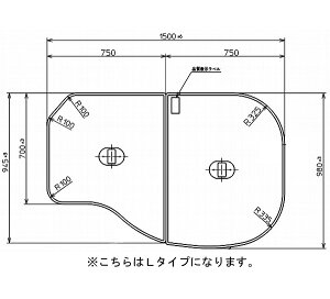 TOTO ӂӂlIGNZgoX 1500×980mm PCF1600RR#NW1 PCF1600LR#NW1CӂECt^Ett^