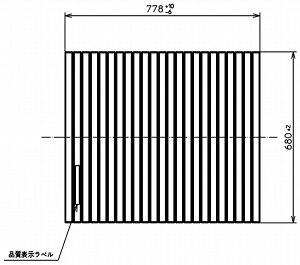 TOTO ӂӂ|oX 780×680mm PCS800N#NW1CӂECt^Ett^