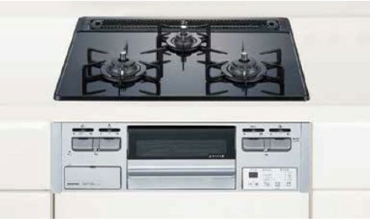 楽天市場】ハーマン ビルトイン 3口ガスコンロガラストップ Glass Top  