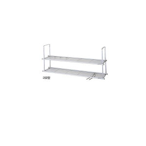 サンウェーブ キッチン キッチン用品アイレベル用品(吊戸棚下用)水切棚 2段型 間口120cm NSR-120-2