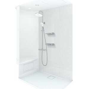 TOTO シャワールーム JSV-Gタイプ 0816サイズ 内法寸法:D800×W1550×H2030mm シャワーバー・アーチチェア付 JSV0816UG シャワーユニット シャワーブース