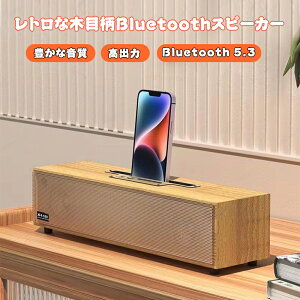 Bluetooth 5.3 CXXs[J[ |[^uXs[J[ AUXڑ ؐ ^ RpNg y USB obe[ EbhfUC 8w*2 ԘAĐ TFJ[h/AUXΉ ؖڒ ȒP 