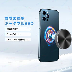 SSD Ot OtSSD |[^uSSD USB3.2 Gen2 SSD őǂݏox 1050MB/s ^ ^C e 512G 1TB 2TB RpNg |[^u yʐ݌v Type C P[u ] er^ [