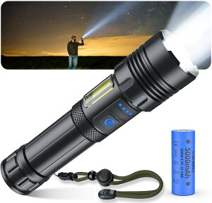 �y�����P�x��7���[�h�z�����d�� �������Ǝ� xhp160 9100lm �����d�� led���C�g �h�� Type-C�[�d�� �n���f�B���C�g ��&�ԐF�� 7���[�h �Y�[������ SOS/COB���C�g ���^ ���邢 �R�p �h�� �o�R ��ނ�p