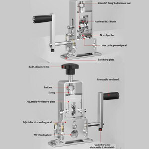 ���C���[�X�g���b�p�[ �蓮�����@ ��1-25mm ���C���[�K�p ������ �d����ނ��H�� �X���[�Y�ɔ����� �P�[�u�������@ ���@�\ �P�[�u�� ��