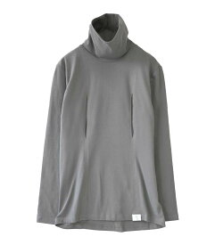 産後の冷えを解消する授乳インナー シンプル穴あき（タートルネック）《モーハウス 授乳服 マタニティウェア 長袖 授乳用穴あきインナー 洗濯機OK 日本製 授乳用インナー 出産準備 春夏秋冬オールシーズン》[M便8/8]