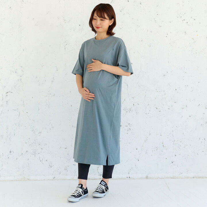 楽天市場】【定番】授乳服 シンプルワンピース《モーハウス 授乳服 