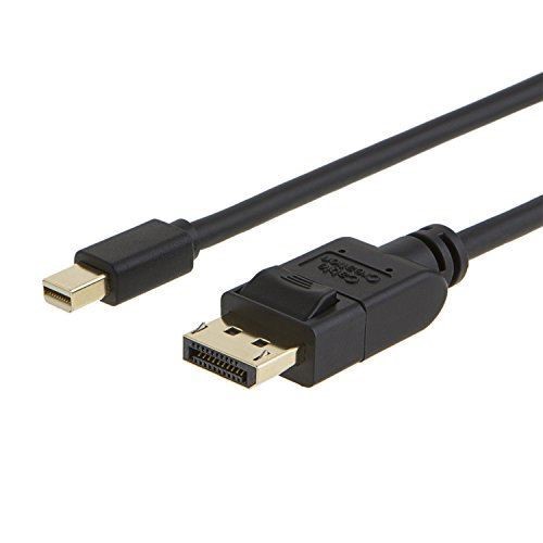 Mini DP to DPケーブル CableCreation 4K対応 金メッキ ブラック 驚きの値段で [ギフト/プレゼント/ご褒美] DisplayPort ケーブル 0.9M