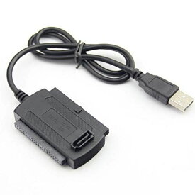 3-in-1 USB2.0−IDE SATA 2.5 3.5ハード ドライブ HD HDD アダプター コンバーター ケーブル ビッド