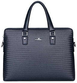 FSDWG ビジネスバッグ トート メンズ 2way a4 大容量 防水 通勤 人気 business bag briefcase A-ブラック XL