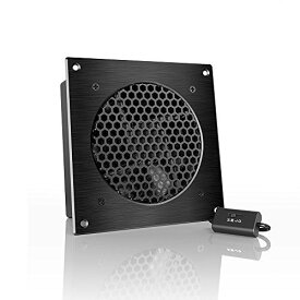 AC Infinity AIRPLATE S3 静音 冷却 ファン システム 6インチ 速度コントロール ホームシアター AV機器 キャビネット [並行輸入品]