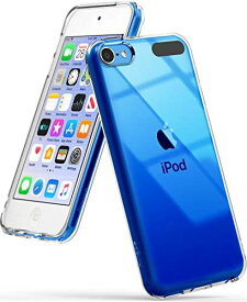 【Ringke】ipod touch 7 ケース ipod touch 6 ケース ストラップホール 超薄型 柔軟 ソフト 透明 TPU素材 落下防止 衝撃吸収 スリム ライトiPod Touch ケース(2015) 4.0" (Clear クリア)