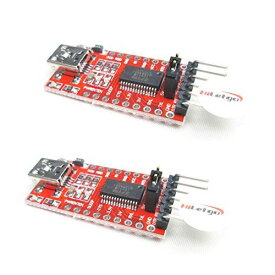 HiLetgoR 2個セット FTDI FT232RL 3.3V 5.5V USB to TTL シリアル コンバーター アダプター モジュール ftdi usbシリアル変換アダプター Arduinoに対応 [並行輸入品]