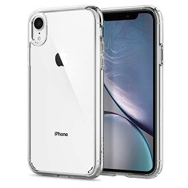 【Spigen】 iPhone XR ケース 6.1インチ 対応 クリア 米軍MIL規格取得 耐衝撃 カメラ保護 衝撃吸収 Qi充電 ワイヤレス充電 ウルトラ・ハイブリッド 064CS24873 (クリスタル・クリア) クリスタル ・クリア