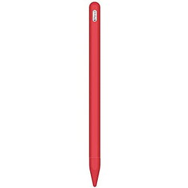 FRTMA 相互運用可能なApple Pencil（第2世代）シリコンリップ + ペン先カバ-（2個）セット、iPad Pro 12.9"（第3世代）、iPad Pro 11" 適用 (赤)