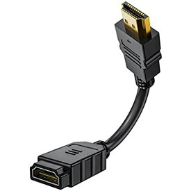 HDMI ケーブル Fire TV Stick用 オスメス 延長 15cm 4K 短い wuernine PS3 PS4 テレビ PC モニター ファイアースティックなど用 1本