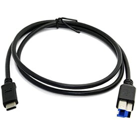 CHENYANG 100 cm USB - C USB 3.1タイプCオスコネクタto標準USB Bオスデータケーブルfor Apple MacBook & Laptopブラック