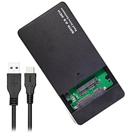 Cablecc USB 3.1 Type-C USB-C - 1.8インチ Micro SATA 16ピン 7+9 SSD - 外付けハードディスクエンクロージャ